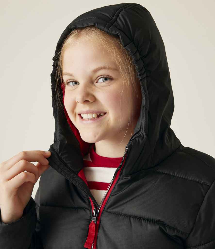 Regatta Kids Scholar Thermal Jacket | Black/Classic Red - Regatta Professional - Lancashire Teamwear