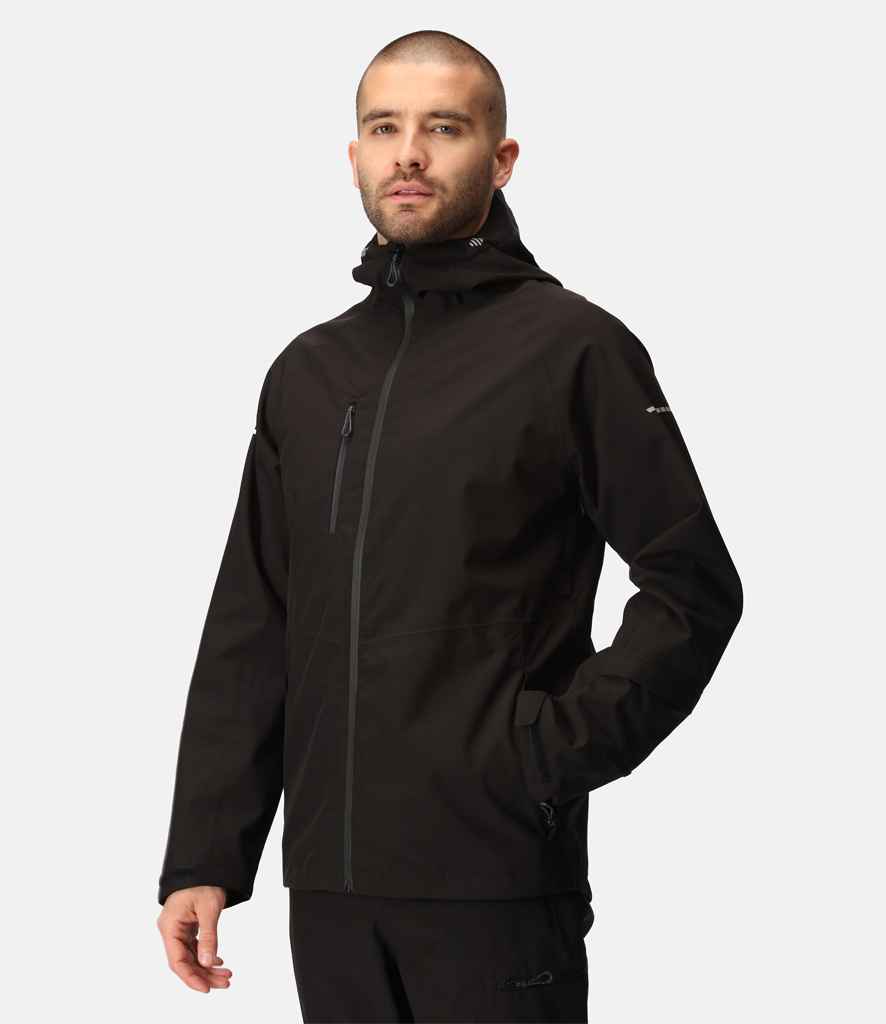 Regatta X-Pro Beacon Brite Light Waterproof Shell Jacket | Black - Regatta Professional - Lancashire Teamwear