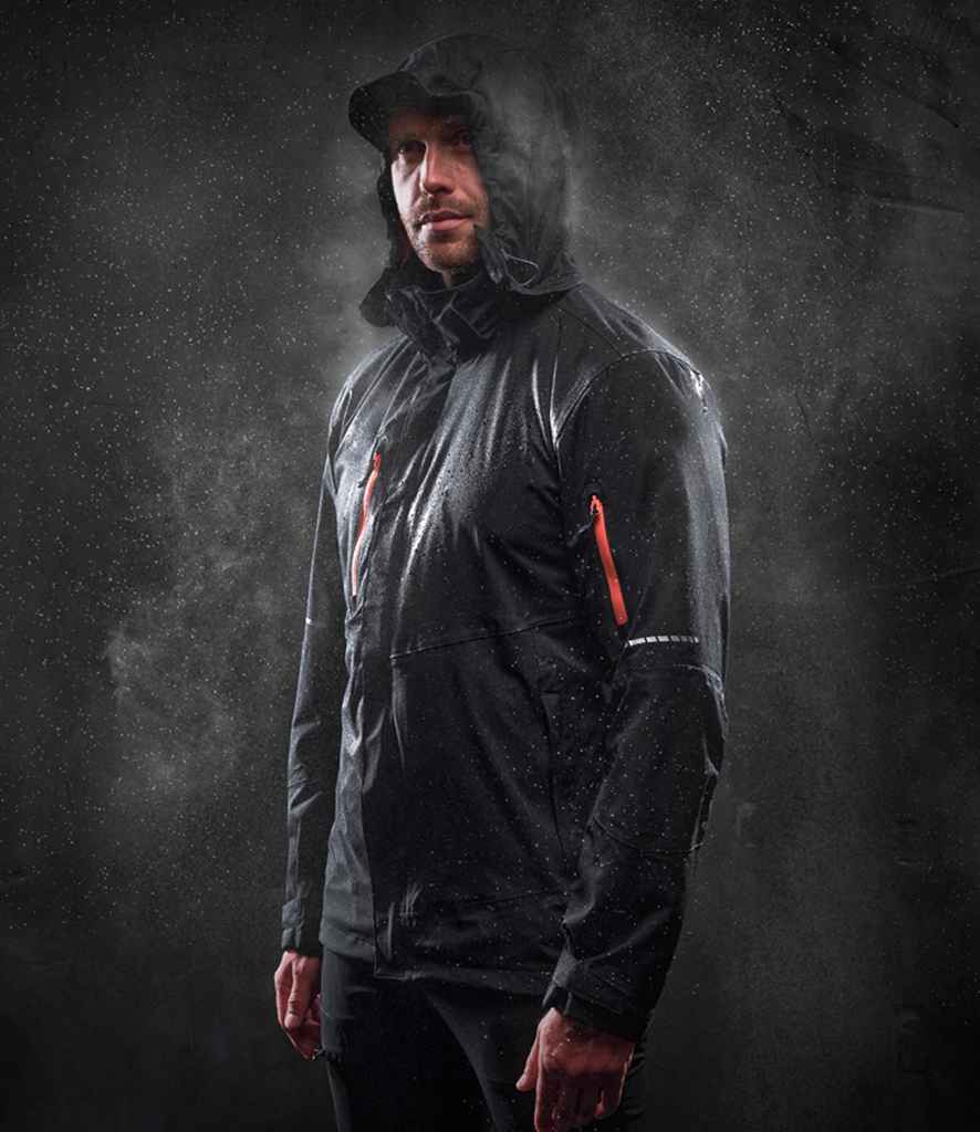 Regatta X-Pro Exosphere II Shell Jacket | Black/Magma Orange - Regatta Professional - Lancashire Teamwear