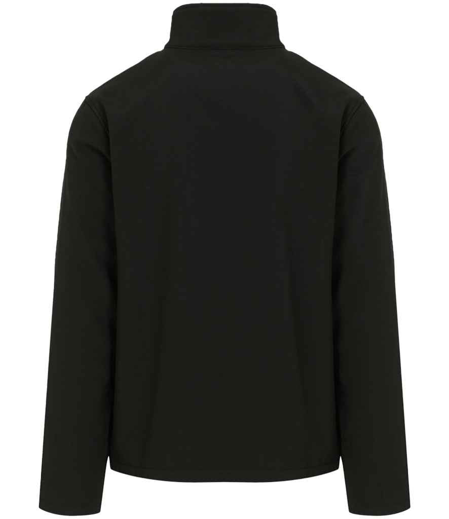 Regatta Ascender Two Layer Soft Shell Jacket | Black/Mineral Grey - Regatta Professional - Lancashire Teamwear