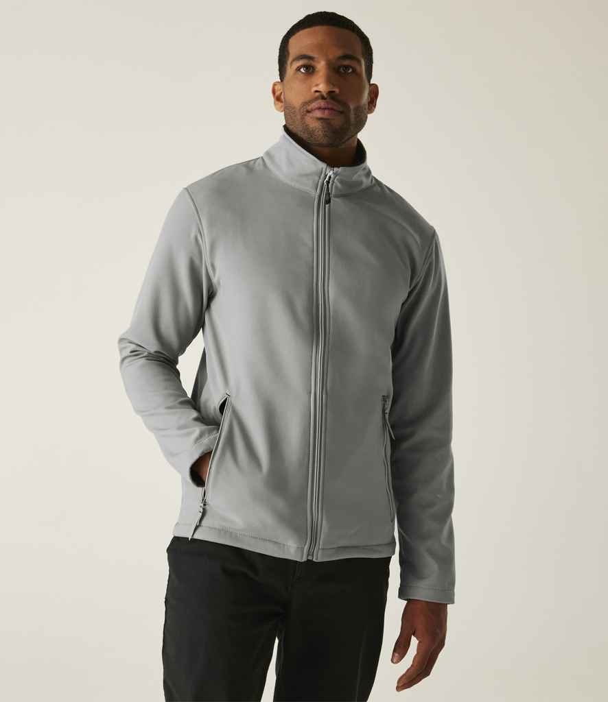 Regatta Ascender Two Layer Soft Shell Jacket | Mineral Grey/Black - Regatta Professional - Lancashire Teamwear