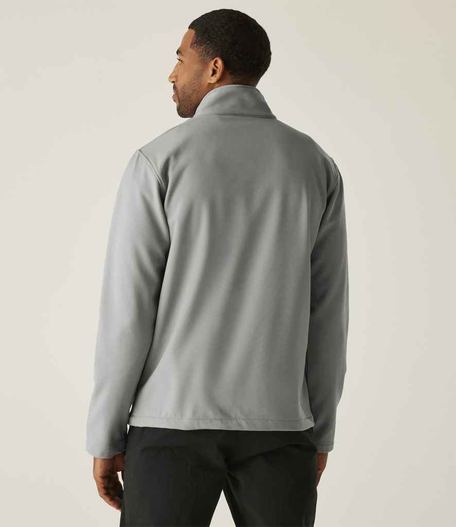 Regatta Ascender Two Layer Soft Shell Jacket | Mineral Grey/Black - Regatta Professional - Lancashire Teamwear