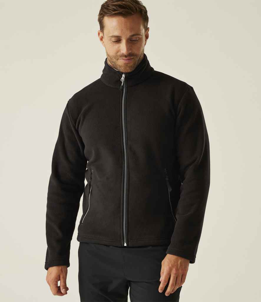 Regatta Ascender Fleece Jacket | Black/Mineral Grey - Regatta Professional - Lancashire Teamwear