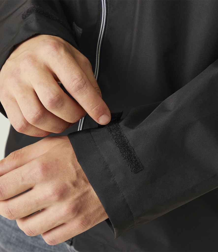 Regatta Ascender Waterproof Shell Jacket | Black/Mineral Grey - Regatta Professional - Lancashire Teamwear