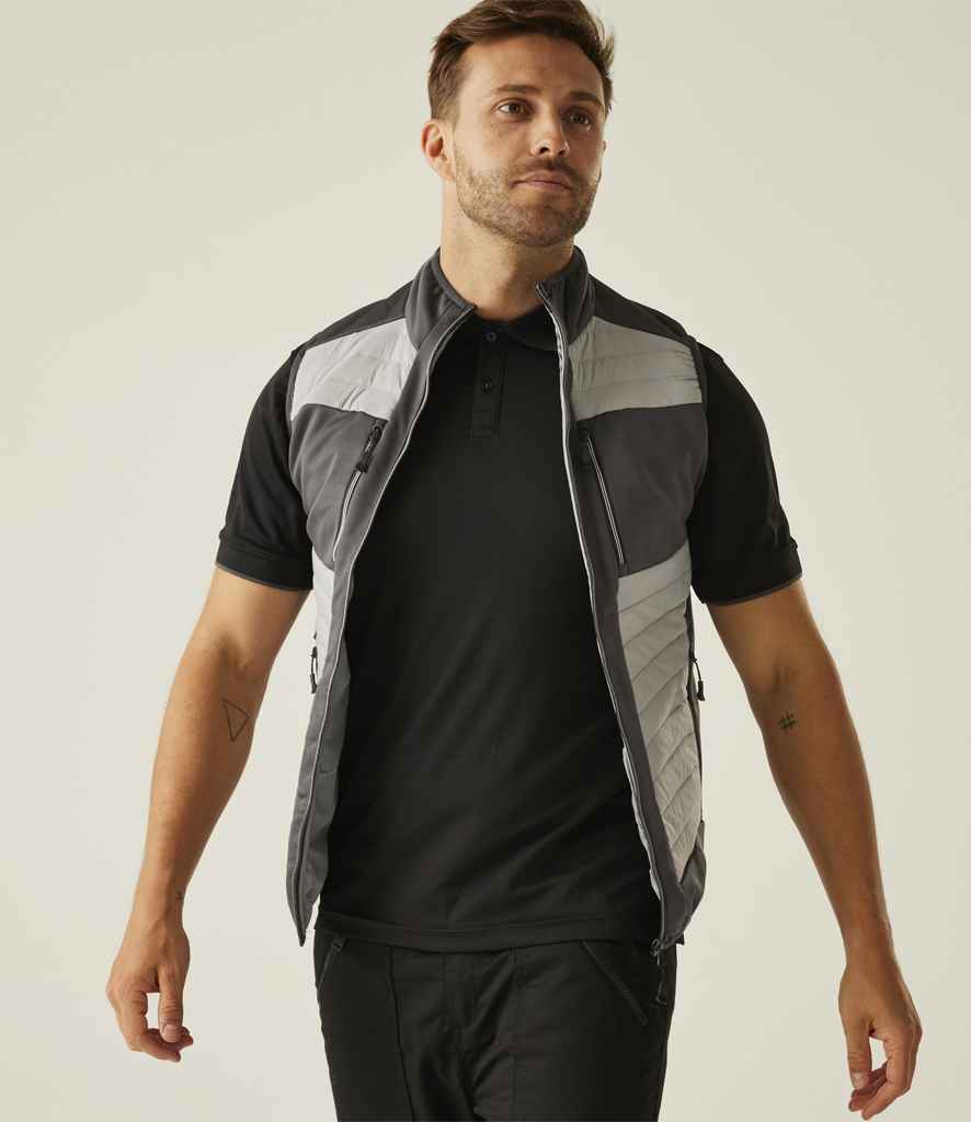 Regatta E-Volve Unisex Thermal Hybrid Bodywarmer | Mineral Grey/Ash - Regatta Professional Gilet - Lancashire Teamwear