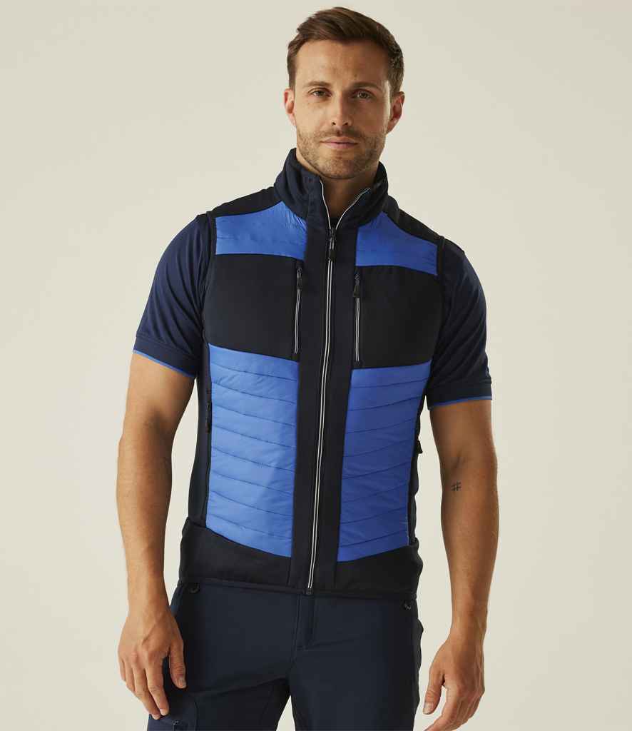 Regatta E-Volve Unisex Thermal Hybrid Bodywarmer | Strong Blue/Navy - Regatta Professional Gilet - Lancashire Teamwear