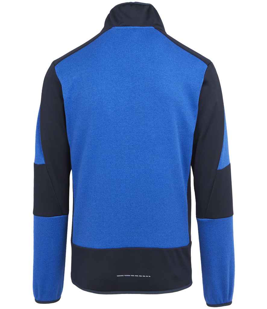 Regatta E-Volve Unisex Knit Effect Midlayer Top | Strong Blue/Navy - Regatta Professional Fleece - Lancashire Teamwear