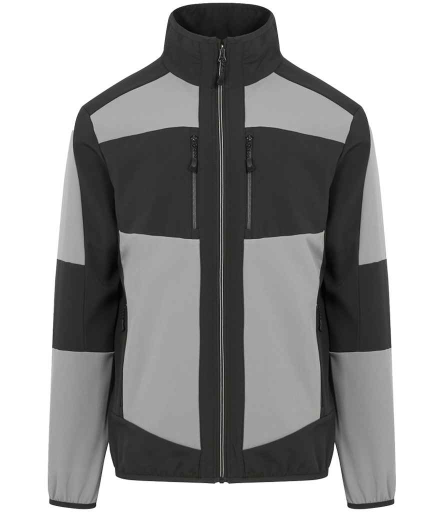 Regatta E-Volve Unisex Two Layer Soft Shell Jacket Mineral Grey/Ash
