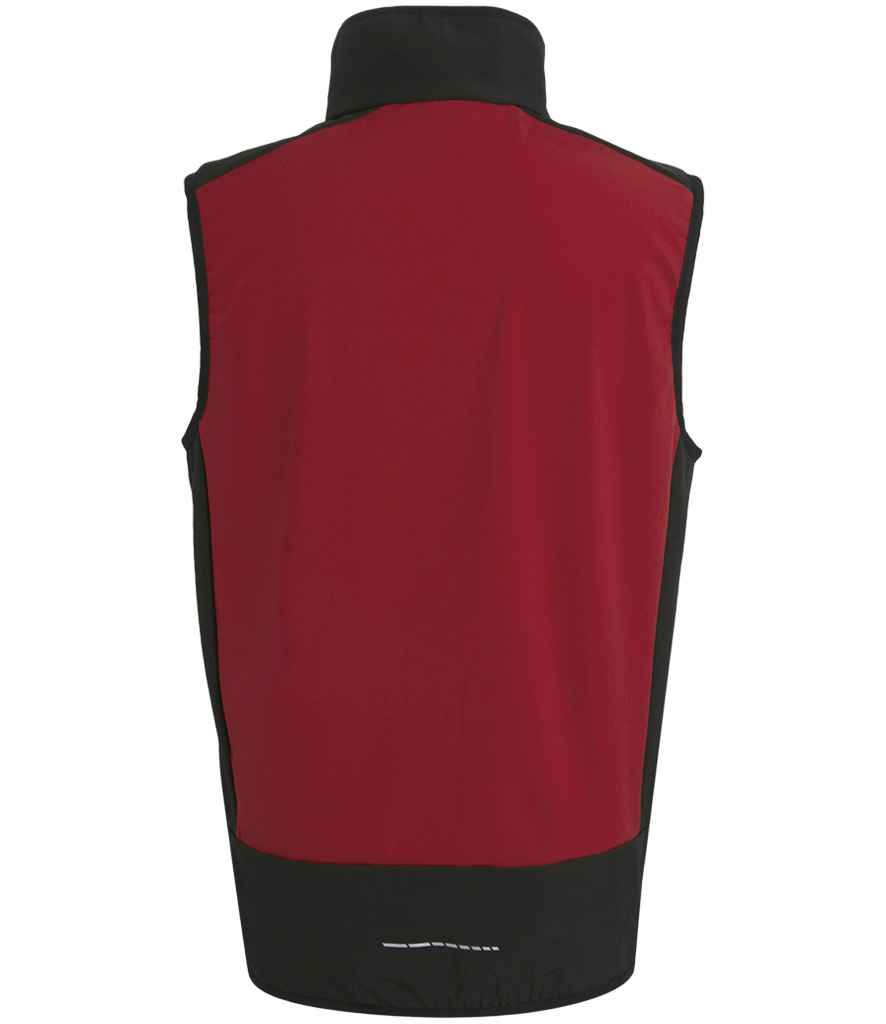 Regatta E-Volve Unisex Two Layer Soft Shell Bodywarmer | Classic Red/Black - Regatta Professional Gilet - Lancashire Teamwear