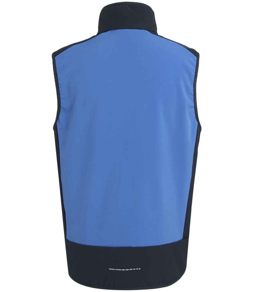 Regatta E-Volve Unisex Two Layer Soft Shell Bodywarmer | Strong Blue/Navy - Regatta Professional Gilet - Lancashire Teamwear