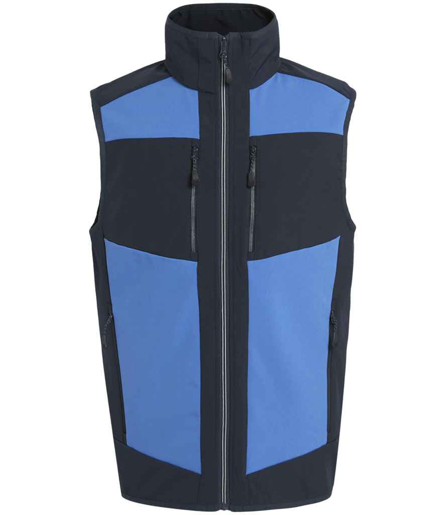 Regatta E-Volve Unisex Two Layer Soft Shell Bodywarmer Strong Blue/Navy