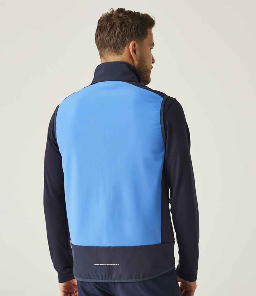 Regatta E-Volve Unisex Two Layer Soft Shell Bodywarmer | Strong Blue/Navy - Regatta Professional Gilet - Lancashire Teamwear