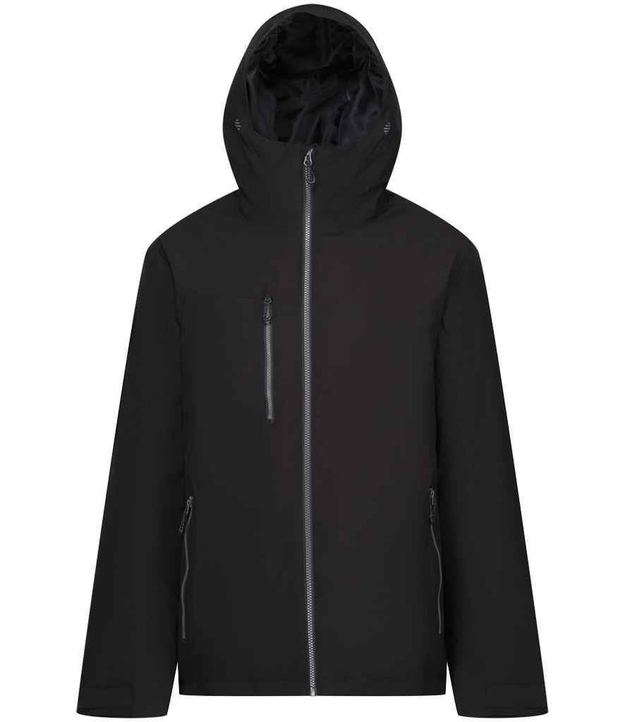 Regatta Navigate Waterproof Insulated Jacket | Black/Seal Grey - Regatta Professional - Lancashire Teamwear