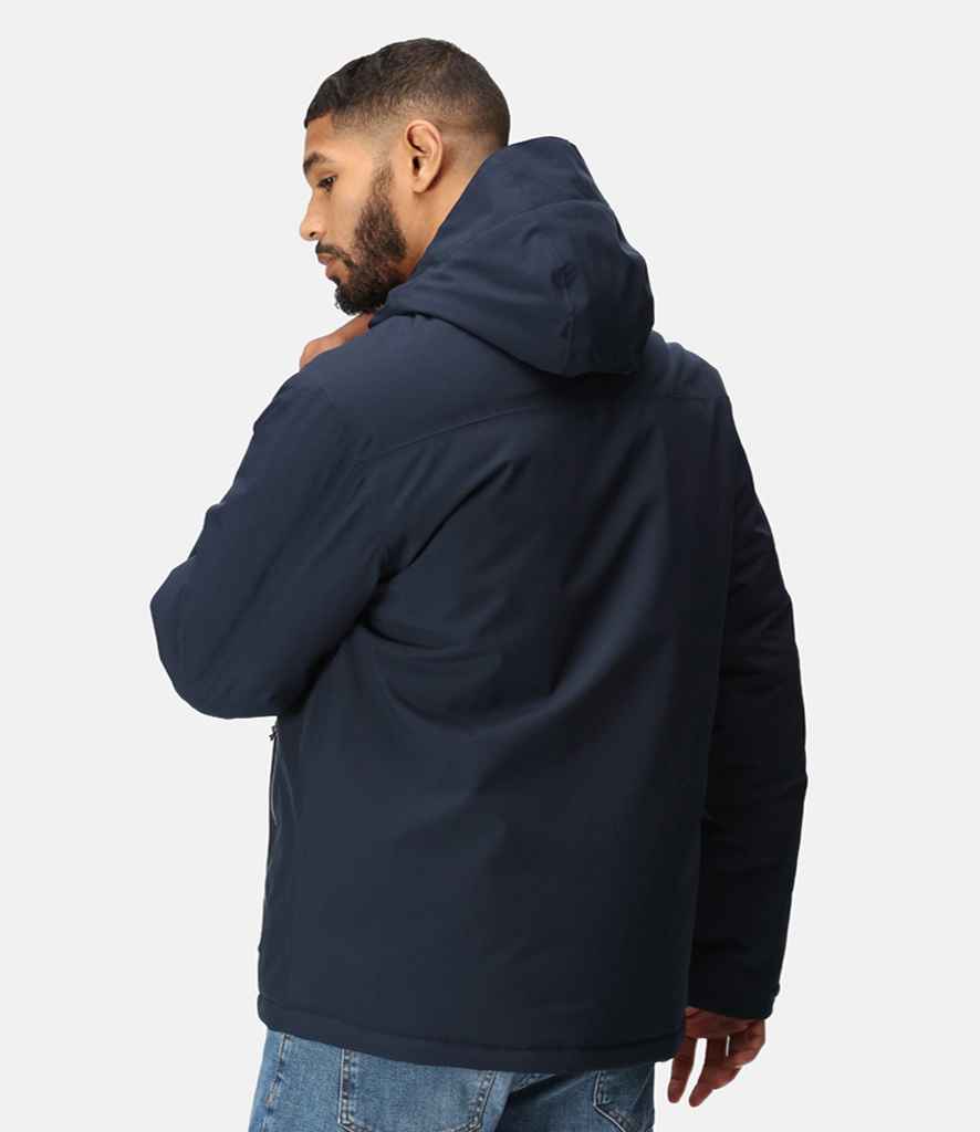 Regatta Navigate Waterproof Insulated Jacket | Navy/Seal Grey - Regatta Professional - Lancashire Teamwear
