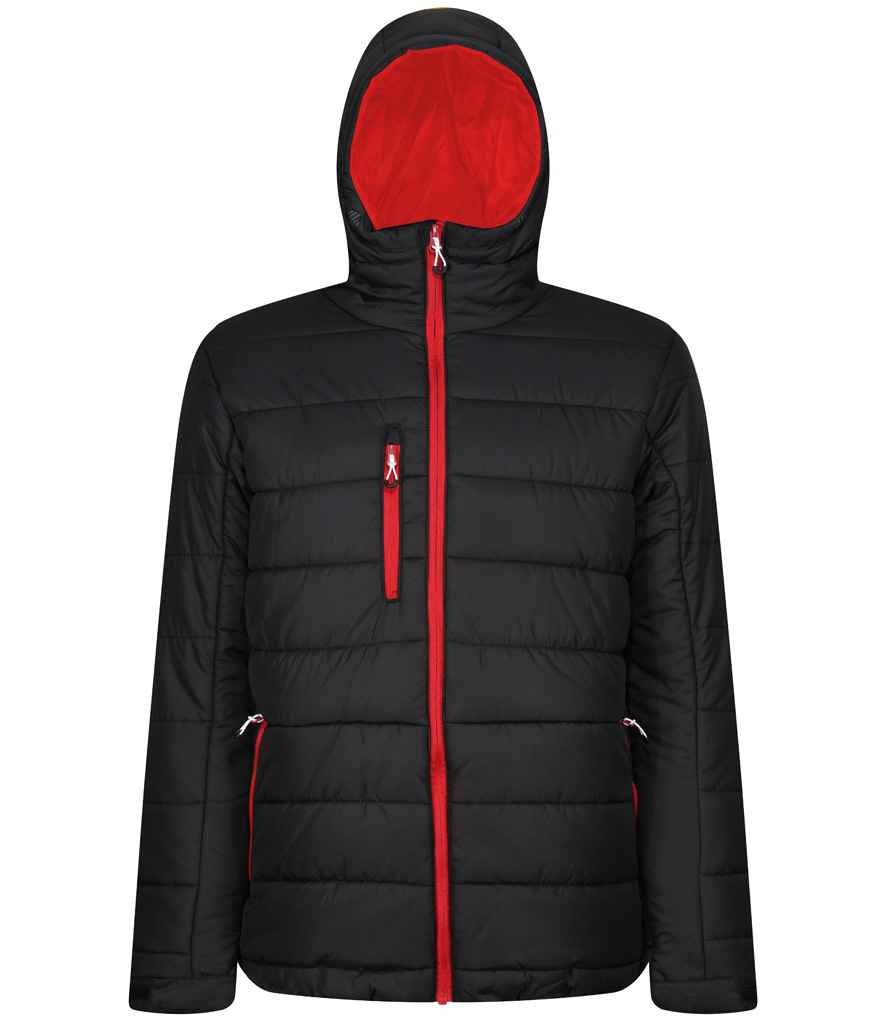 Regatta Navigate Thermal Jacket Black/Classic Red