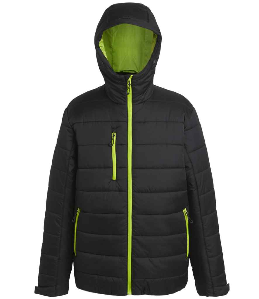 Regatta Navigate Thermal Jacket | Black/Lime Green - Regatta Professional - Lancashire Teamwear