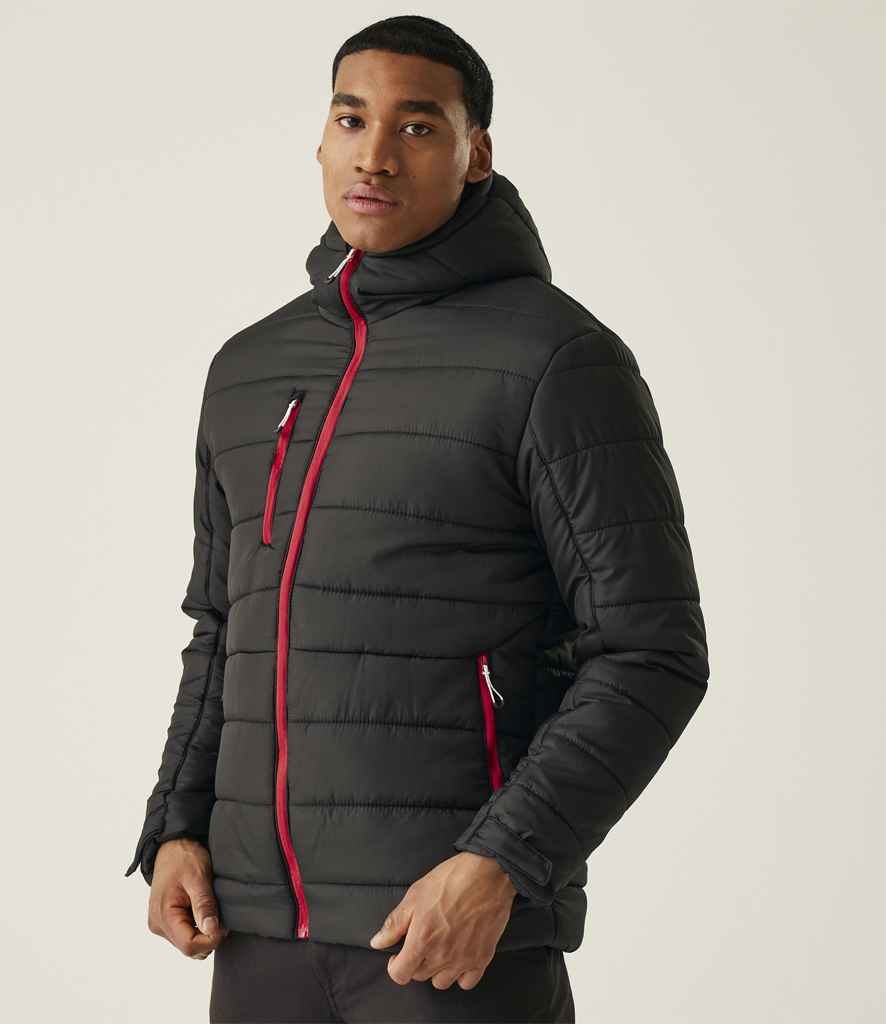 Regatta Navigate Thermal Jacket | Black/Classic Red - Regatta Professional - Lancashire Teamwear