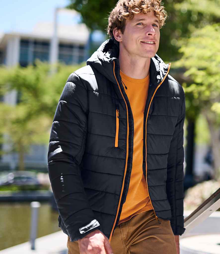 Regatta Navigate Thermal Jacket | Black/Orange Pop - Regatta Professional - Lancashire Teamwear