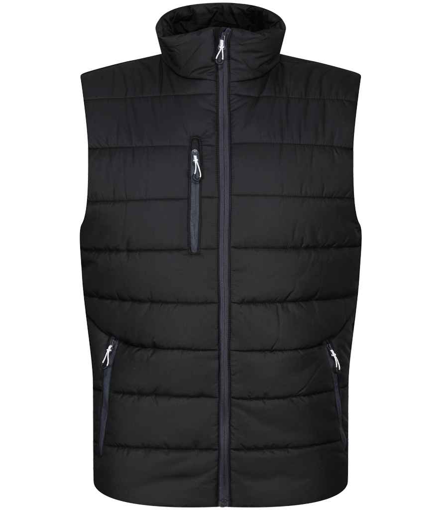 Regatta Navigate Thermal Bodywarmer | Black/Seal Grey - Regatta Professional Gilet - Lancashire Teamwear
