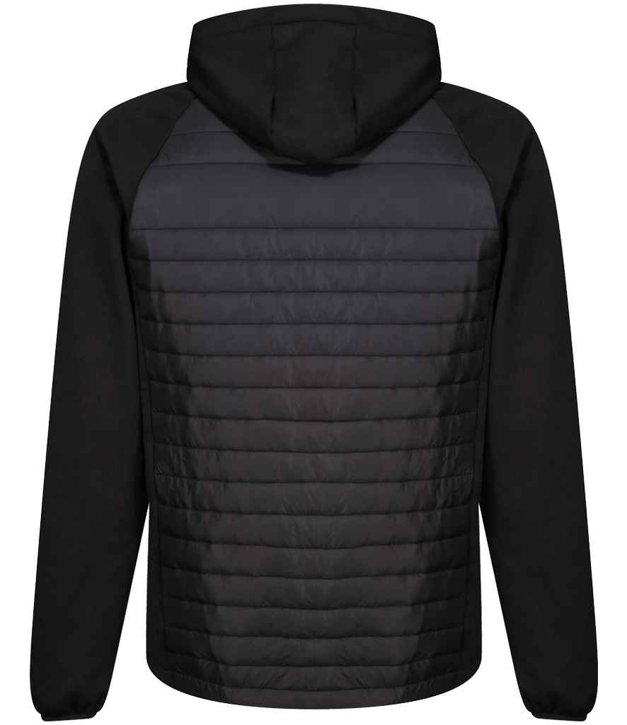 Regatta Navigate Hybrid Jacket | Black/New Royal Blue - Regatta Professional - Lancashire Teamwear
