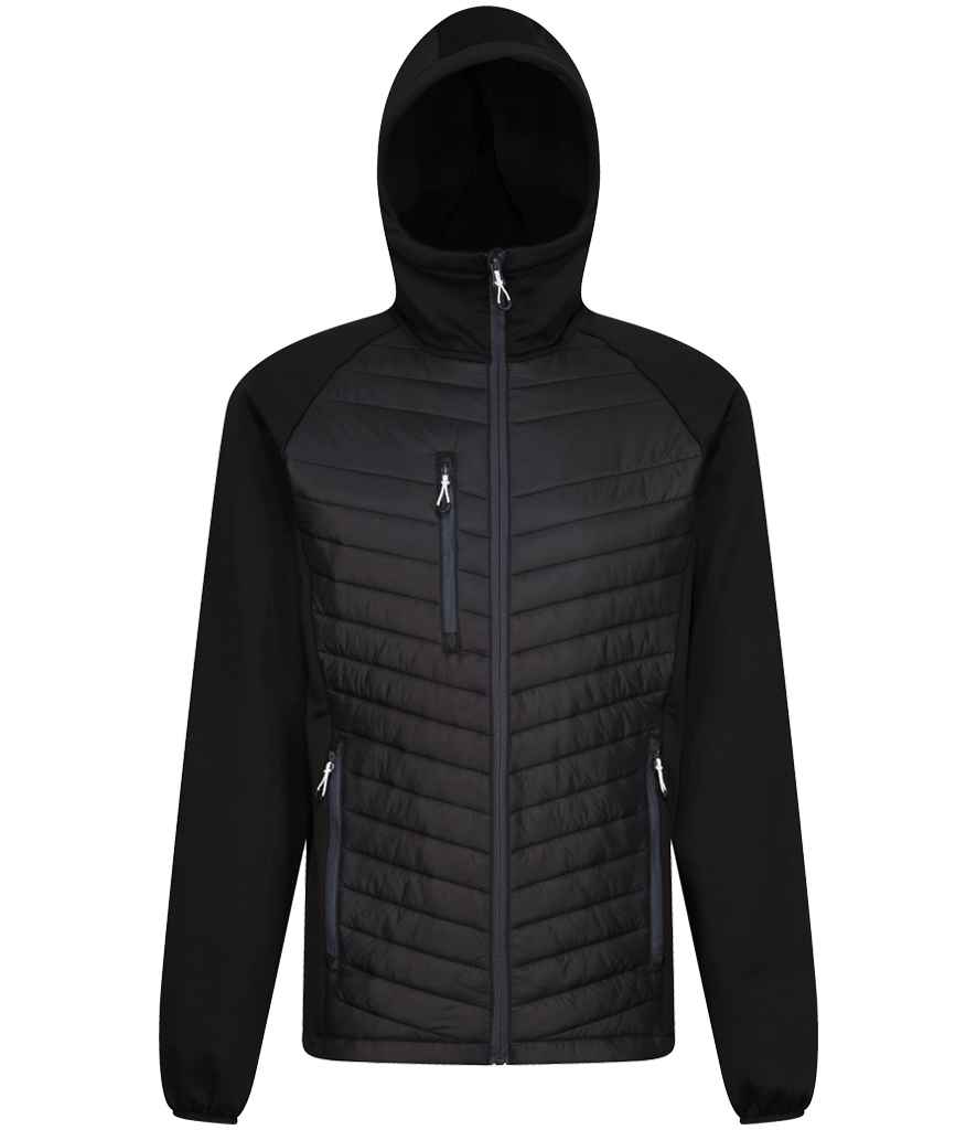 Regatta Navigate Hybrid Jacket Black/Seal Grey