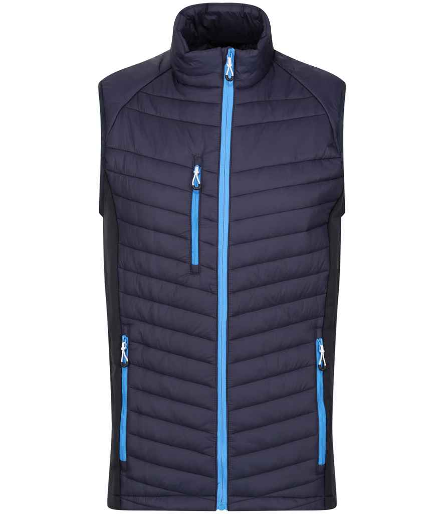 Regatta Navigate Hybrid Bodywarmer | Navy/French Blue - Regatta Professional Gilet - Lancashire Teamwear