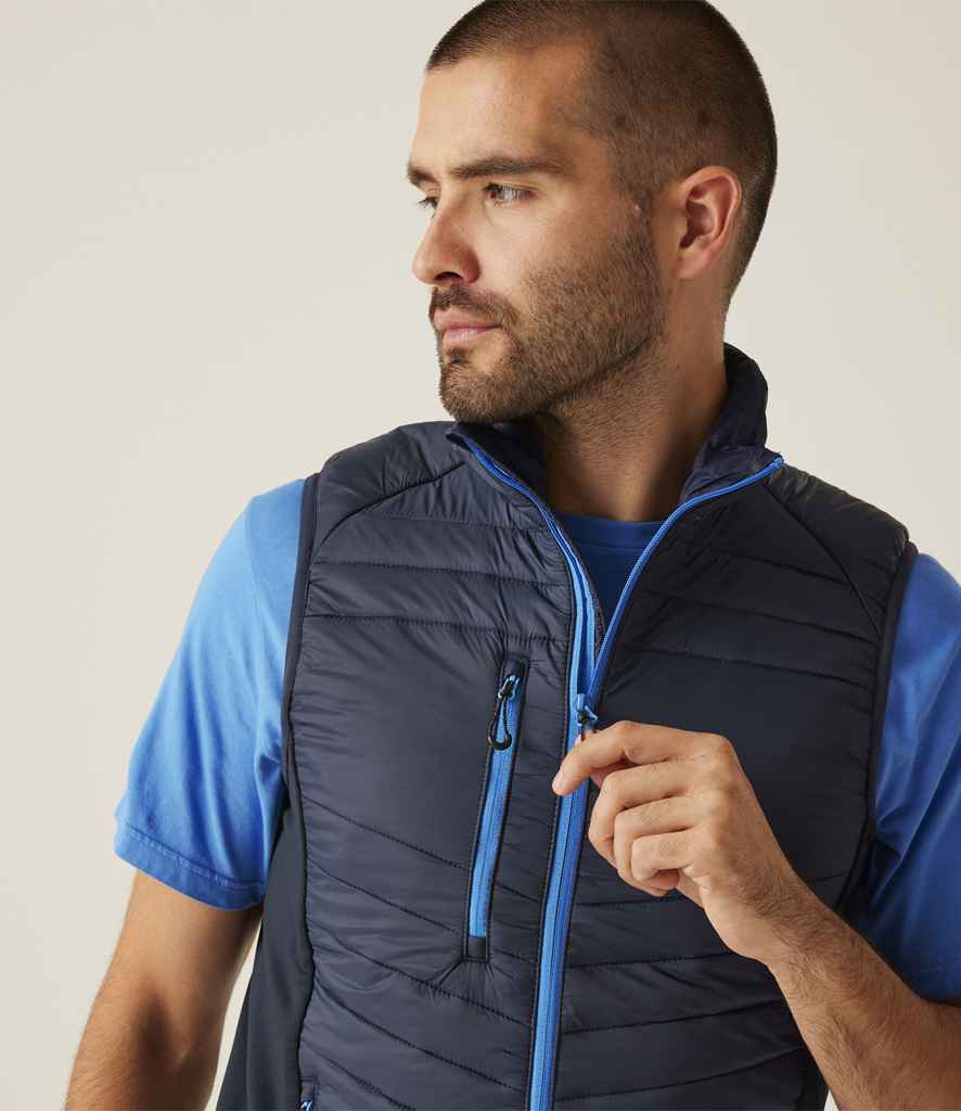 Regatta Navigate Hybrid Bodywarmer | Navy/French Blue - Regatta Professional Gilet - Lancashire Teamwear