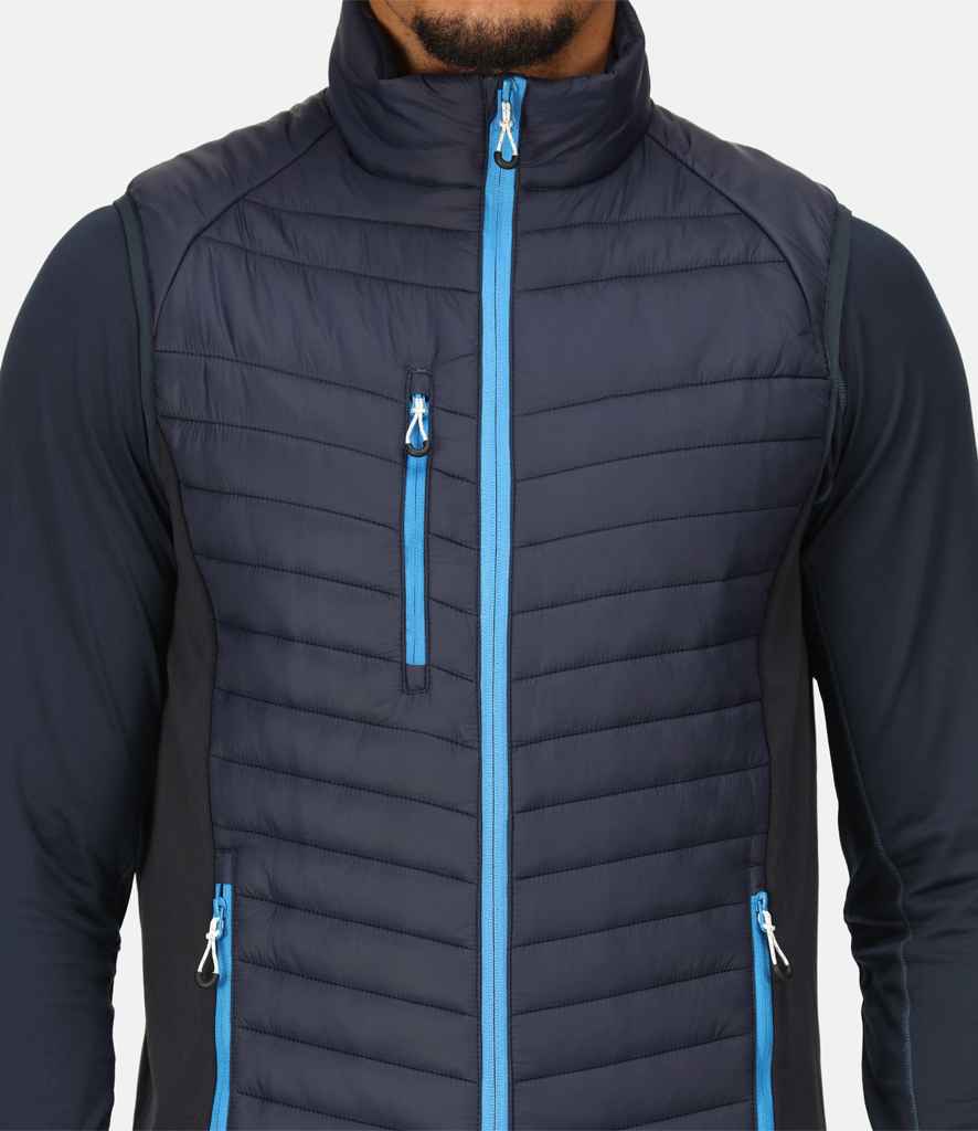 Regatta Navigate Hybrid Bodywarmer | Navy/French Blue - Regatta Professional Gilet - Lancashire Teamwear