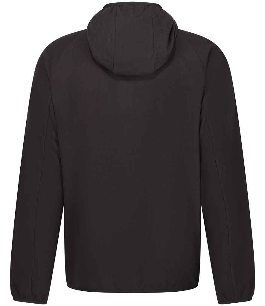 Regatta Navigate Full Zip Hooded Fleece Jacket | Black/New Royal Blue - Regatta Professional - Lancashire Teamwear