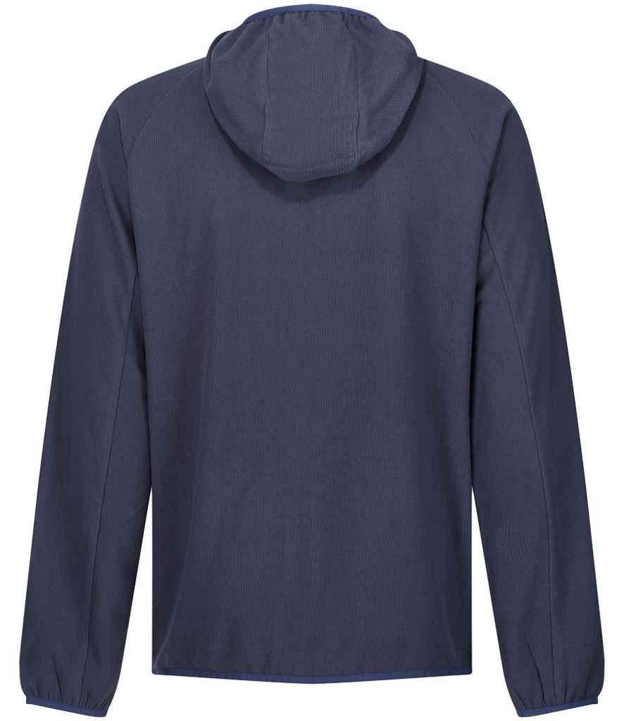Regatta Navigate Full Zip Hooded Fleece Jacket | Navy/Seal Grey - Regatta Professional - Lancashire Teamwear
