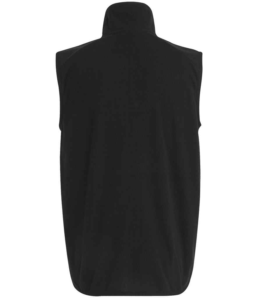 Regatta Navigate Fleece Bodywarmer | Black/Orange Pop - Regatta Professional Gilet - Lancashire Teamwear
