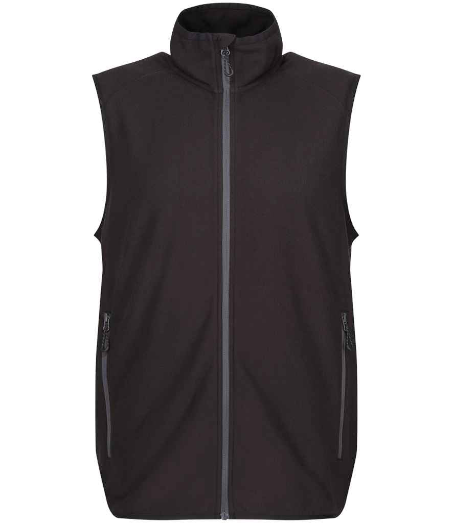 Regatta Navigate Fleece Bodywarmer Black/Seal Grey