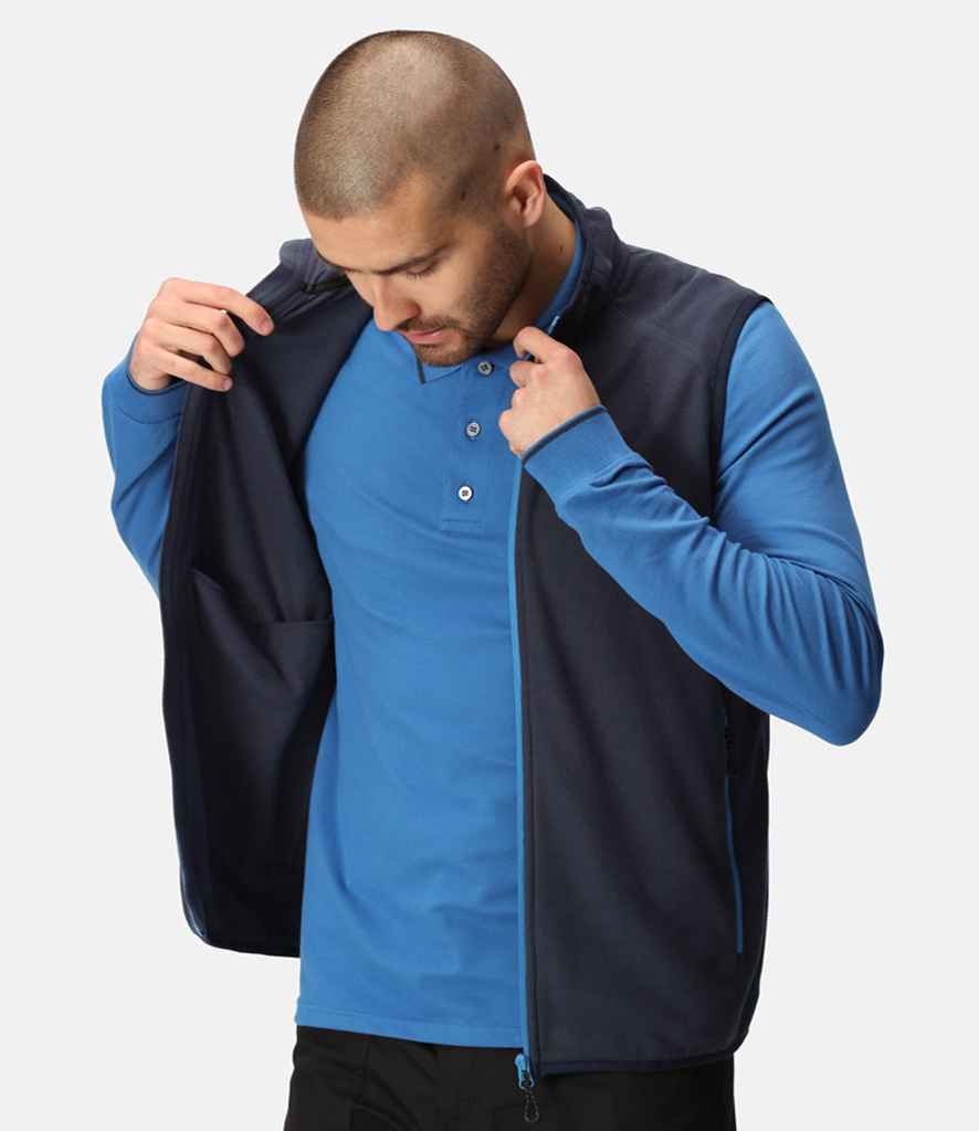 Regatta Navigate Fleece Bodywarmer | Navy/French Blue - Regatta Professional Gilet - Lancashire Teamwear