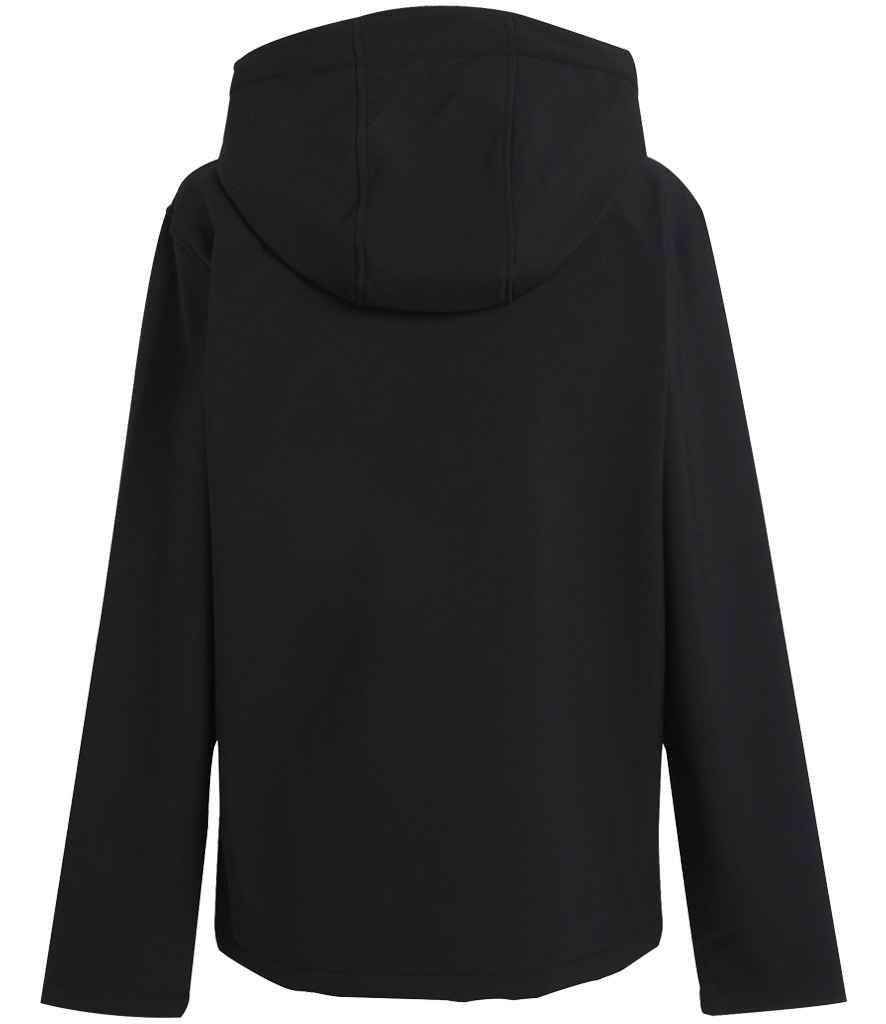 Regatta Navigate Two Layer Hooded Soft Shell Jacket | Black/Seal Grey - Regatta Professional - Lancashire Teamwear