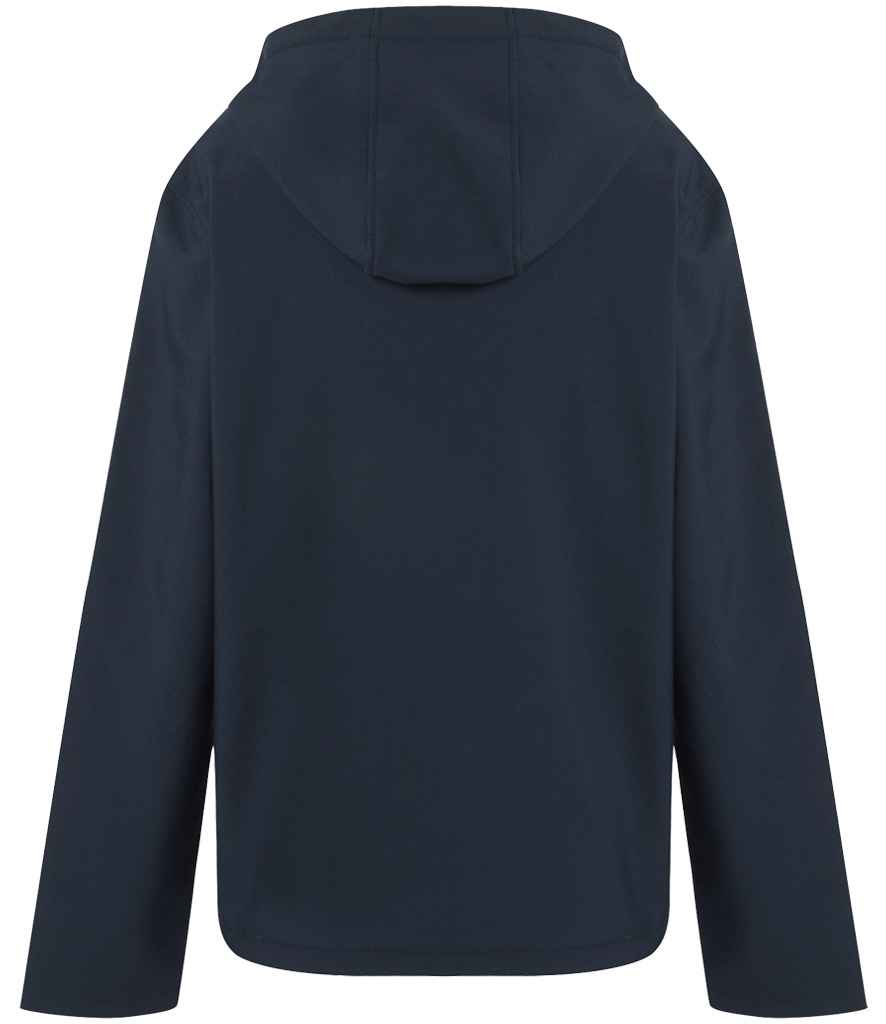 Regatta Navigate Two Layer Hooded Soft Shell Jacket | Navy/Seal Grey - Regatta Professional - Lancashire Teamwear