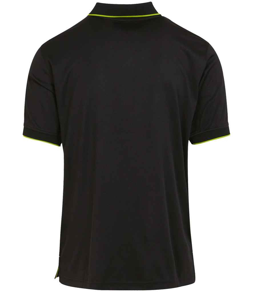 Regatta Navigate Polo Shirt | Black/Lime Green - Regatta Professional - Lancashire Teamwear