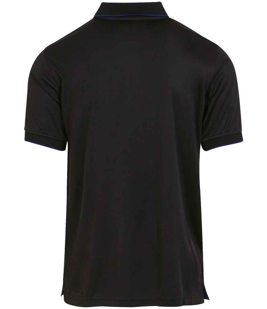 Regatta Navigate Polo Shirt | Black/New Royal Blue - Regatta Professional - Lancashire Teamwear
