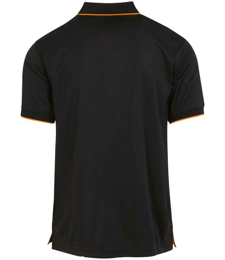 Regatta Navigate Polo Shirt | Black/Orange Pop - Regatta Professional - Lancashire Teamwear