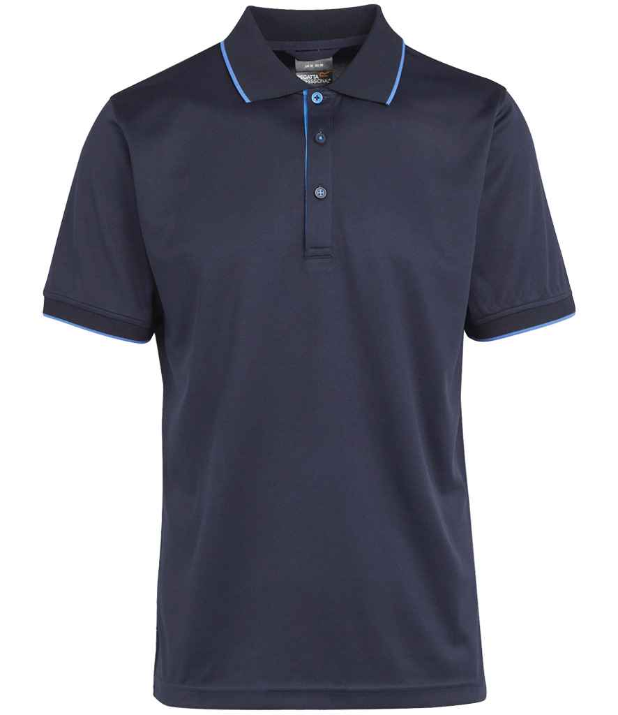 Regatta Navigate Polo Shirt | Navy/French Blue - Regatta Professional - Lancashire Teamwear