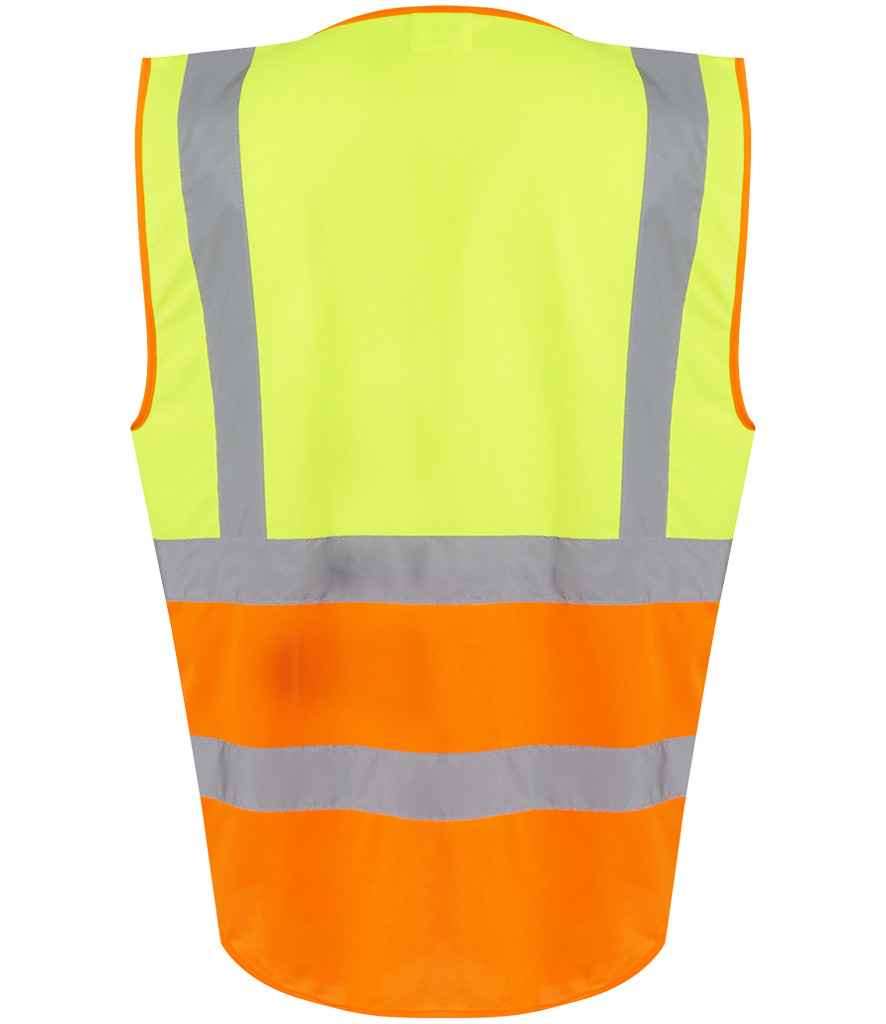 Regatta High Visibility Pro Executive Vest | Yellow/Orange Waistcoat - Lancashire Teamwear