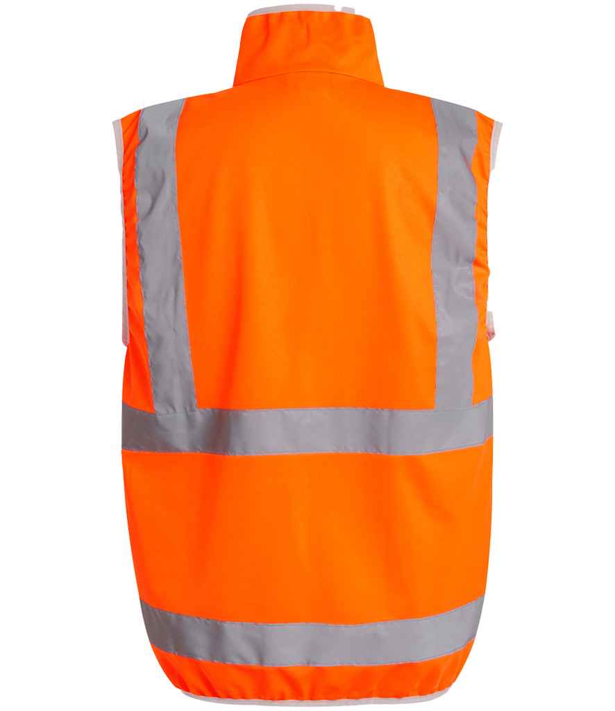 Regatta High Visibility Pro Full Zip Gilet | Orange - Lancashire Teamwear