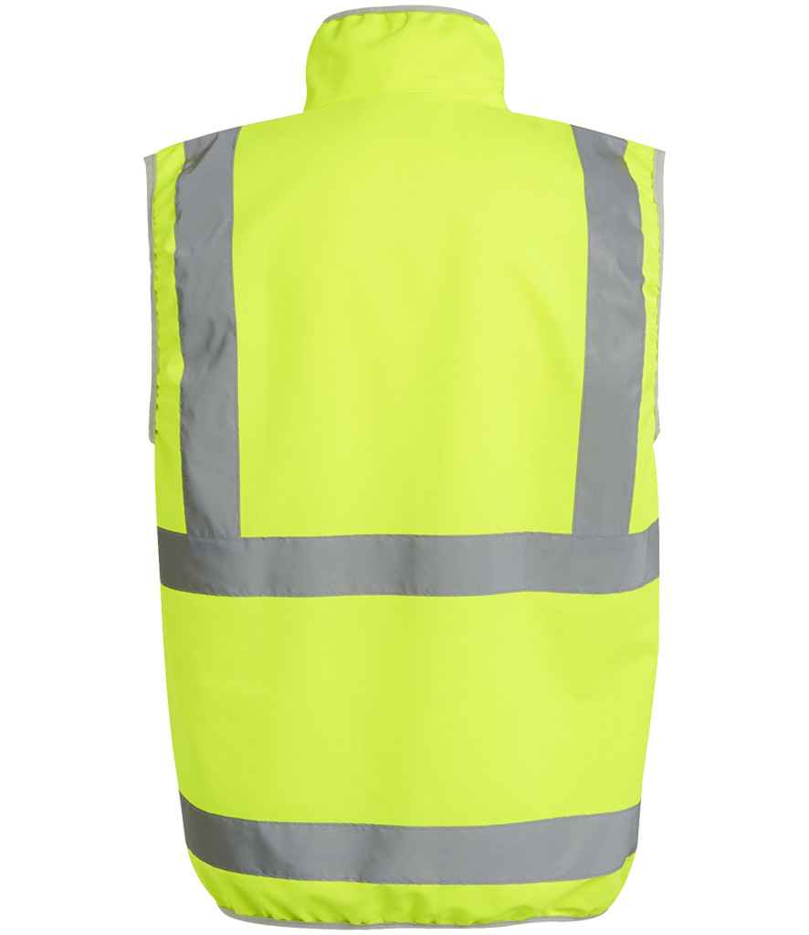 Regatta High Visibility Pro Full Zip Gilet | Yellow - Lancashire Teamwear