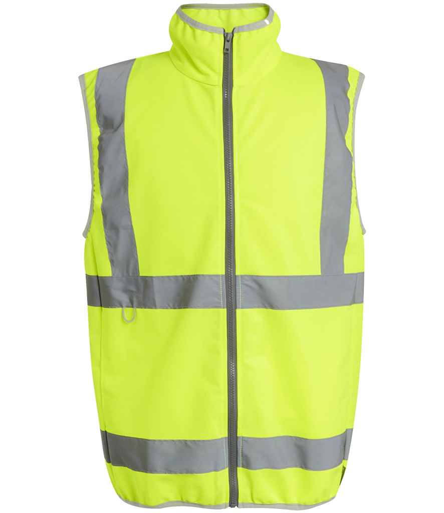 Regatta High Visibility Pro Full Zip Gilet Yellow