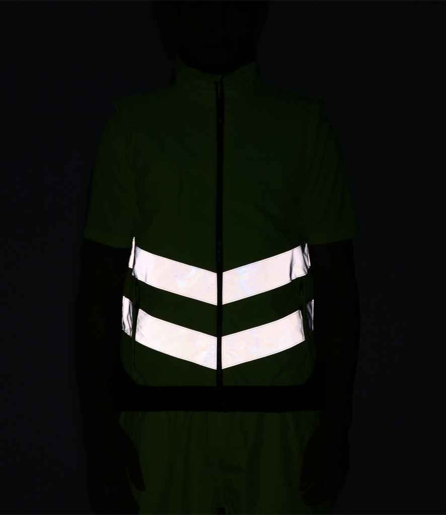 Regatta High Visibility Pro Bodywarmer | Yellow/Navy Gilet - Lancashire Teamwear