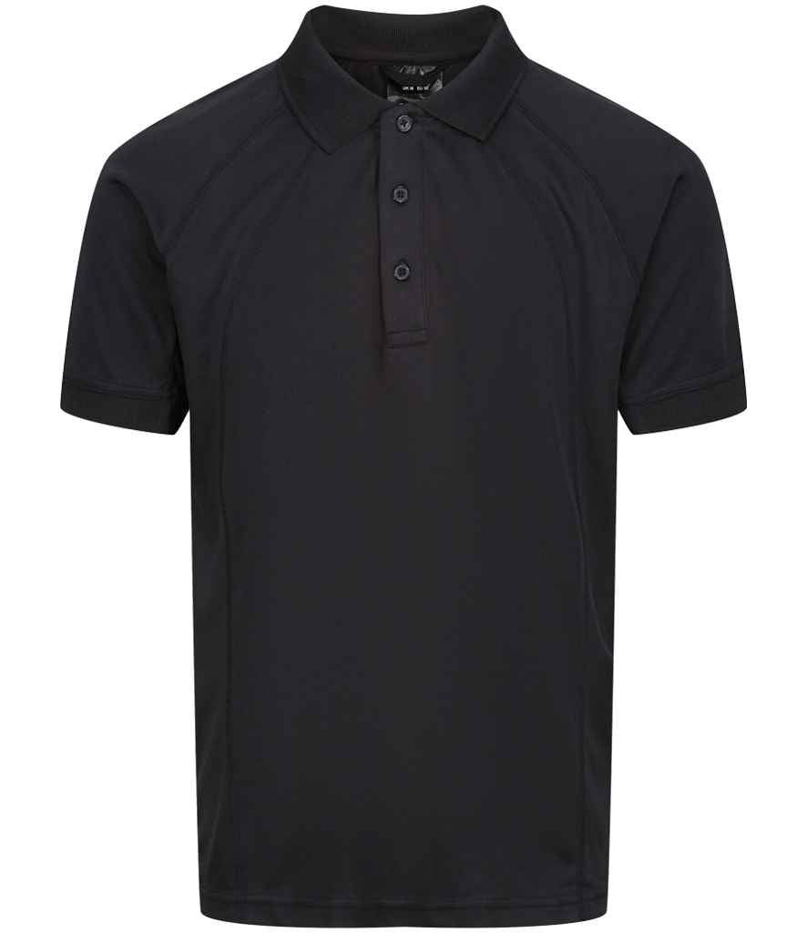 Regatta Coolweave Piqué Polo Shirt Black