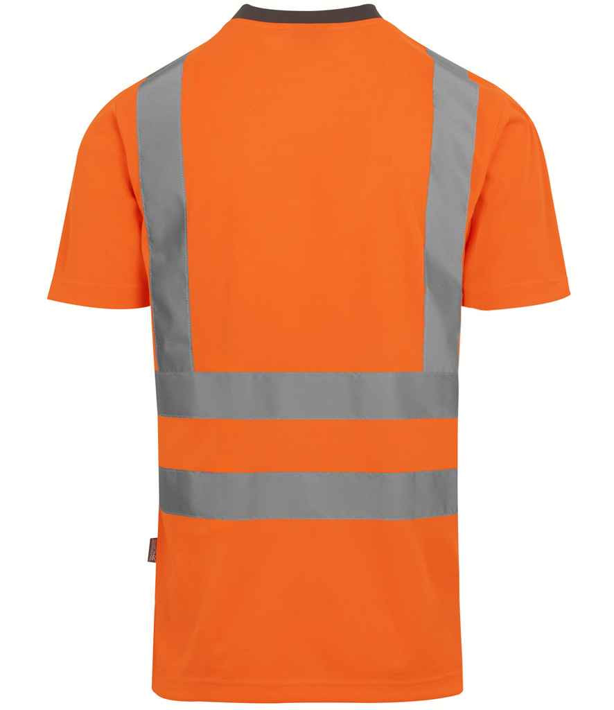 Regatta High Visibility Pro Contract T-Shirt | Orange - Lancashire Teamwear