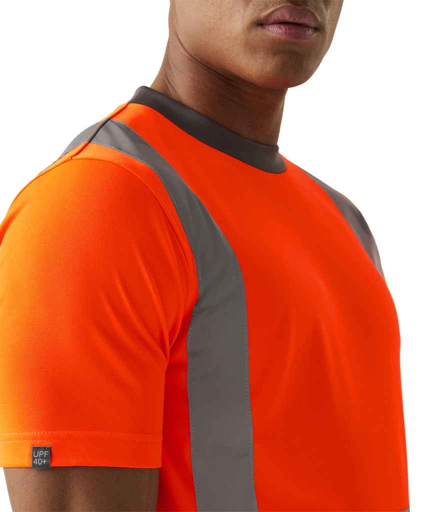 Regatta High Visibility Pro Contract T-Shirt | Orange - Lancashire Teamwear