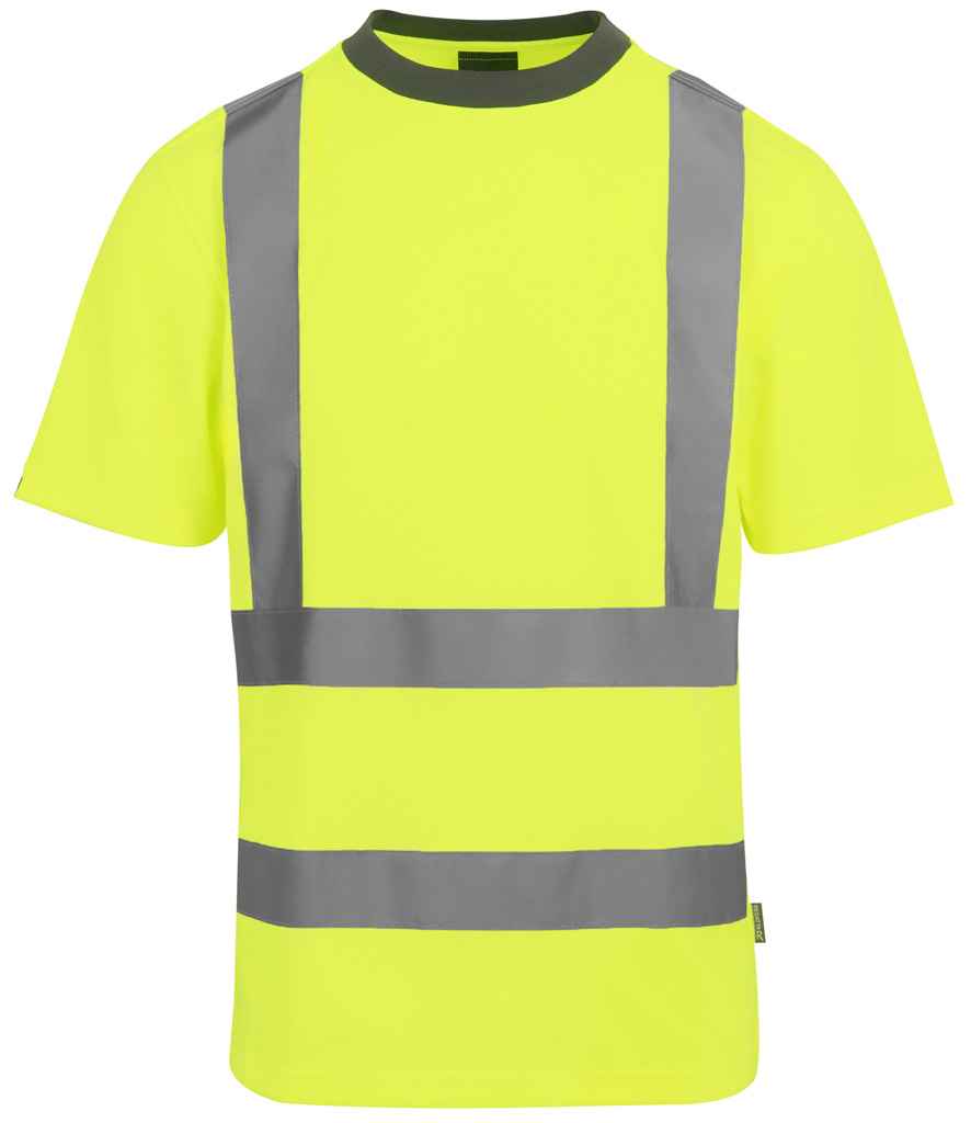 Regatta High Visibility Pro Contract T-Shirt | Yellow - Lancashire Teamwear