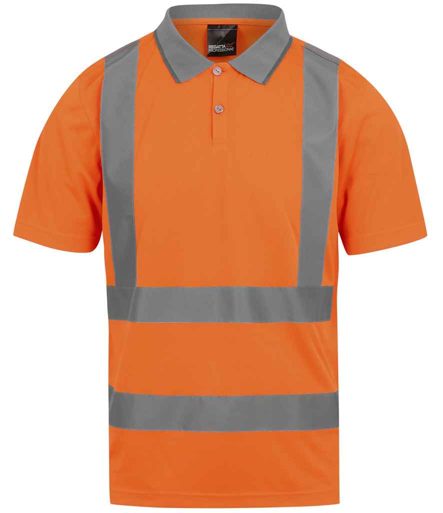 Regatta High Visibility Pro Contract Polo Shirt Orange