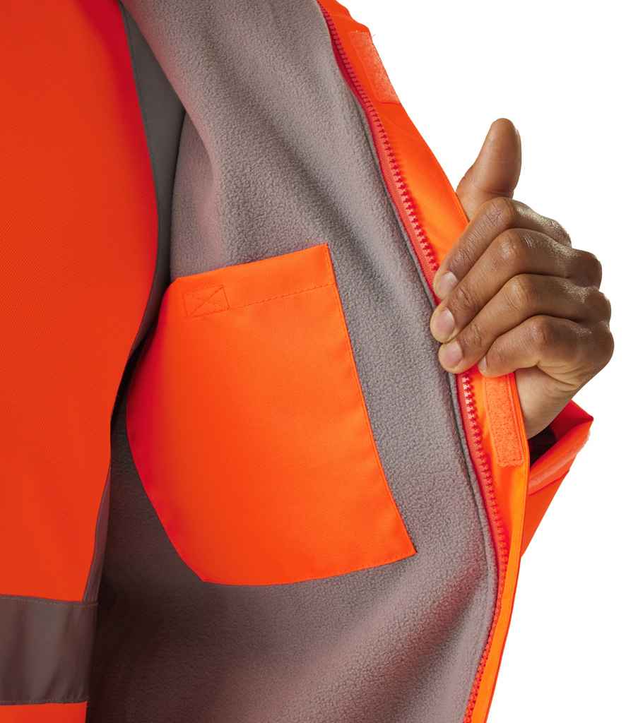 Regatta High Visibility Pro Contract Dover Jacket | Orange - Lancashire Teamwear